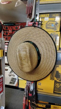 STRAW HAT 💯% NATURAL PALM ONE SIZE FITS ALL