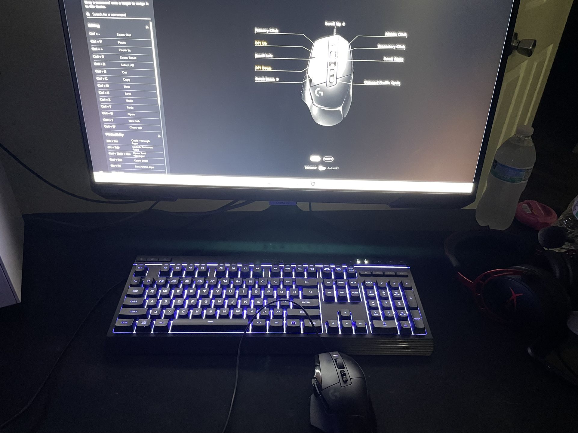 G502X Gaming Mouse/ Hyper C Keyboard