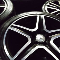 Mercedes Benz Wheels C250 C300 E300 E350 Si Rims Gla Rims AMG Rims 