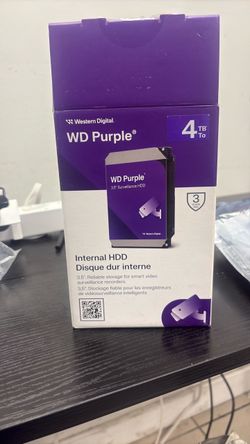 WD Purple 4TB Internal Surveillance HDD