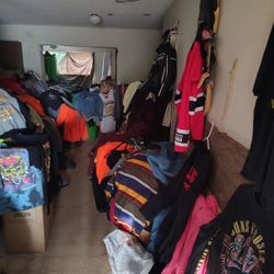 Rooms full of vintage clothing  For Sale .Located  Mount Dora Fla  32757