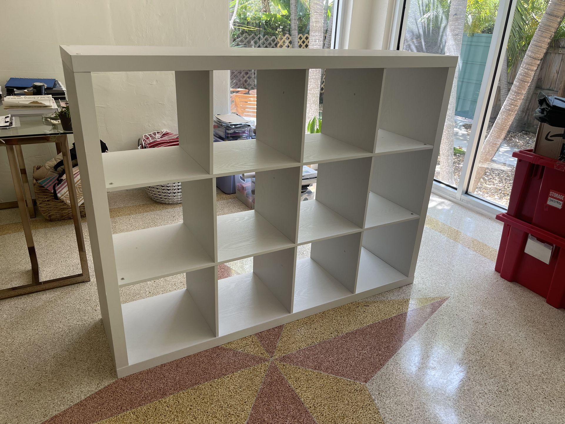 White 12-Cube Organizer Storage
