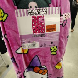 Hello Kitty Halloween Blanket 2025
