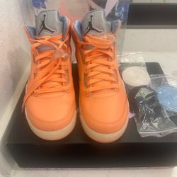 Dj Khaled we the best Jordan 5 retro color crimson bliss