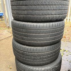 4 Good Use Tires Continental Cross Contact RSC 275/45/20