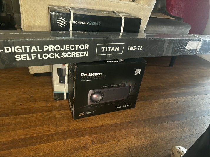 π¬ Cinematic Experience Vibe
"Turn Your Home Into a Movie Theater! 4K Projector + Speakers + Screen β New!"