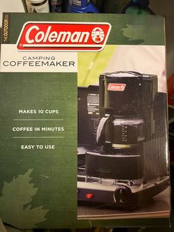 New. Camping coffee maker