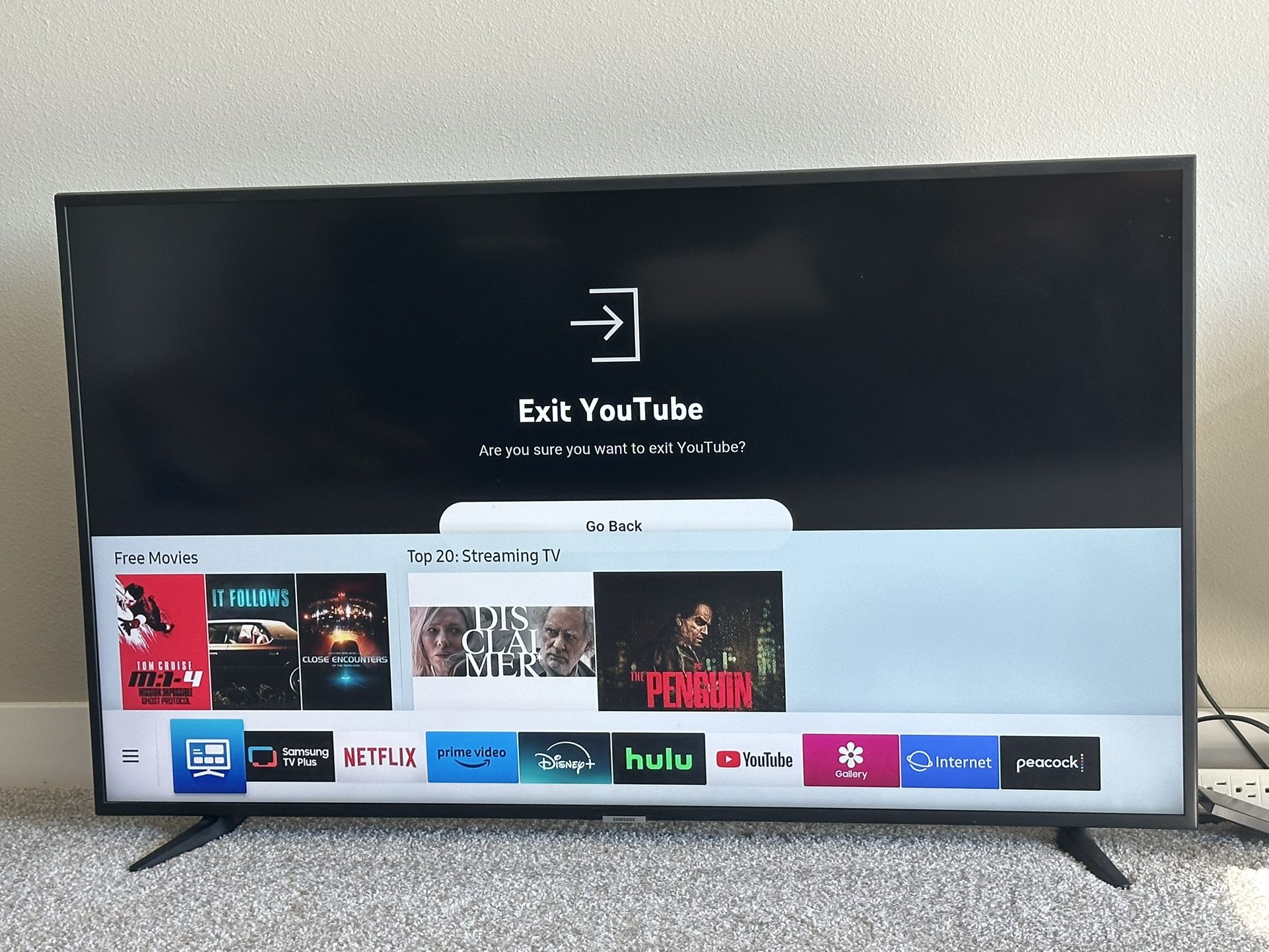 Samsung TV 50” 6series