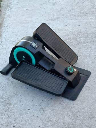 Compact Under Desk Elliptical Exercise Workout Machine