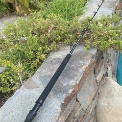 CALSTAR GRAFIGHTER 760 H 50-130lb 6' BIG GAME ALLROLLER SALTWATER FISHING ROD