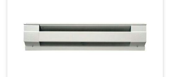 Cadet 48in. 1,000-watt 240,-volt electric baseboard heater w/ thermostat