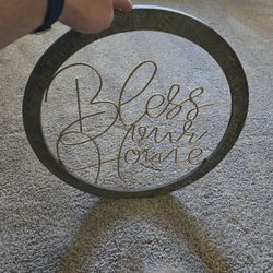 Bless Your Home Sign