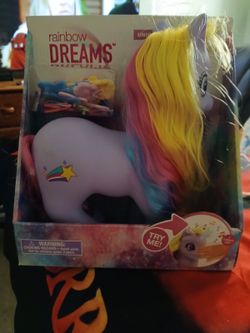Rainbow dreams unicorn styling set