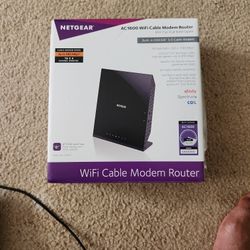 Netgear AC 1600 Wifi Cable Moded Router