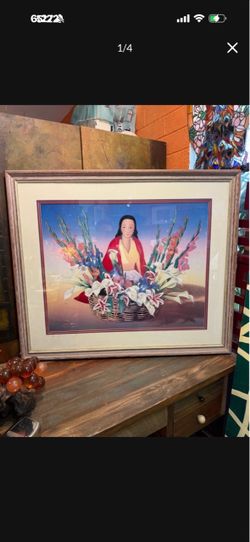 Signed and numbered beautiful portrait 38 x 32
