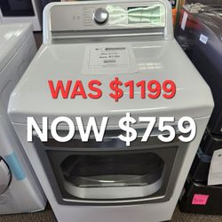 7.3 cu. ft. Smart Wi-Fi Enabled
Electric Dryer with TurboSteam