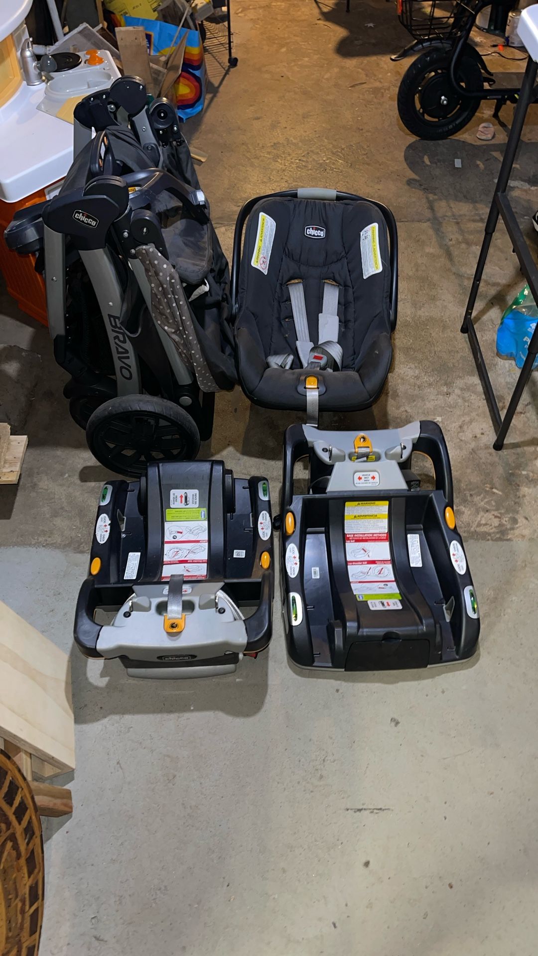 chicco bravo trio travel system