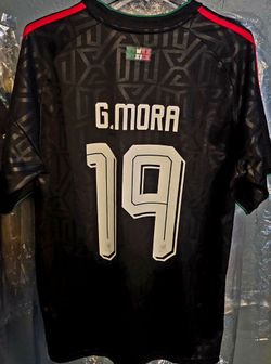 Mexico National Team G. Mora #19 Soccer Jersey