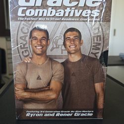 Gracie Combative Martial Arts Jiu Jitsu 13 DVD Set By Gracie Academy Original 2008 Version Sealed New Condition