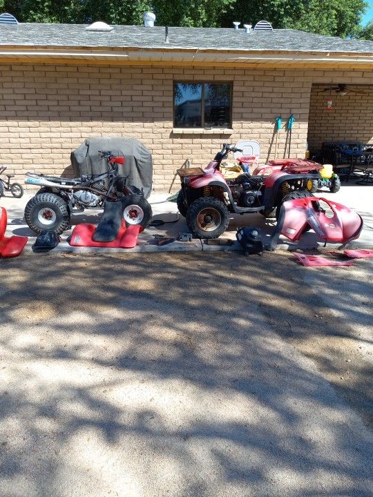 1996 Honda 300ex And1999 Polaris 500H.O.Sportsman
