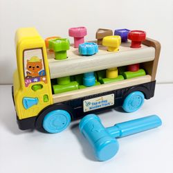 LeapFrog Truck Tap-a-Peg Complete with Hammer Lights Sounds Works Vtec 2024