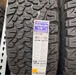 315/70R17 Bfgoodrich KO2 New Set of Tires installed and balanced Llantas Nuevas