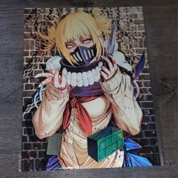 Toga Image Changing 3D Holographic Lenticular Anime Poster,  My Hero Academia