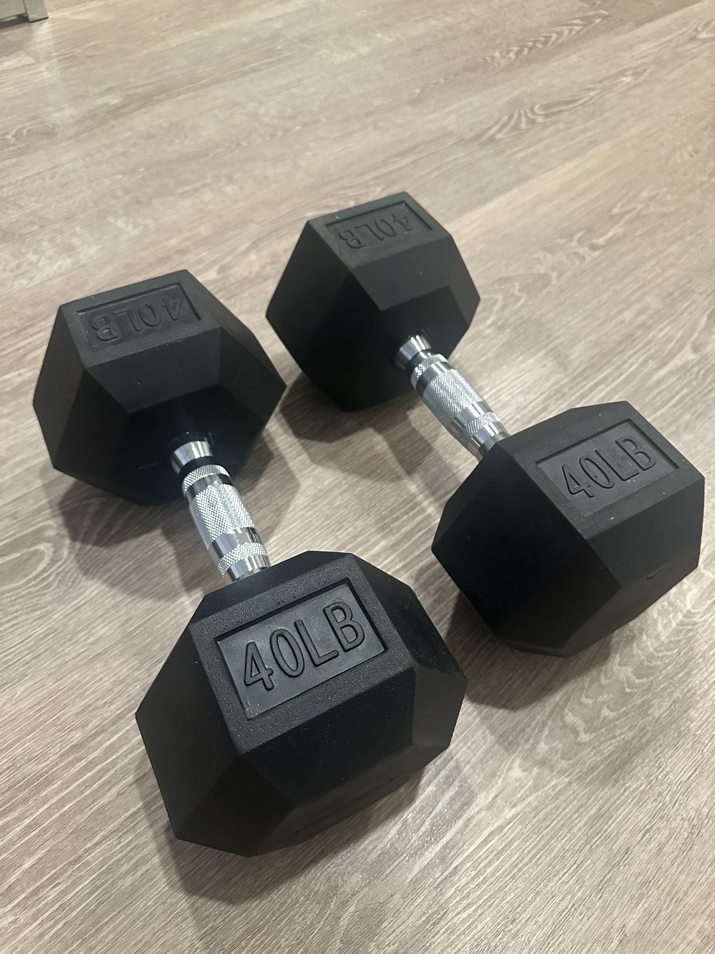 40 Lb Dumbbells