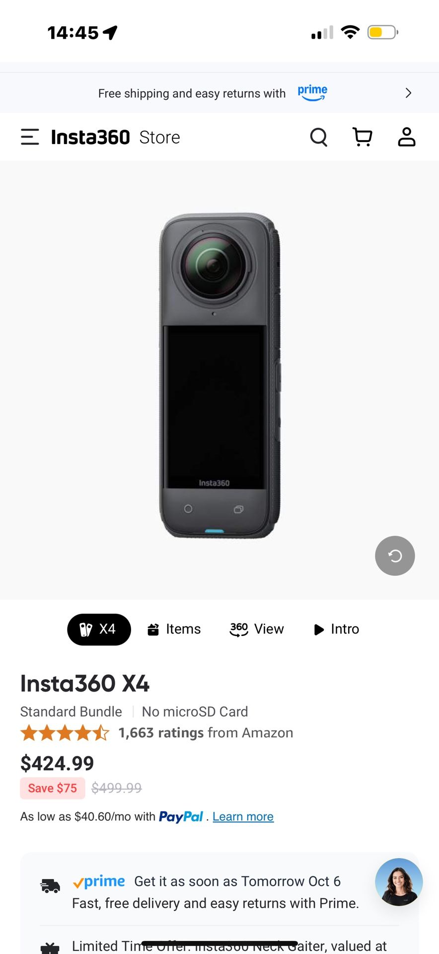 Insta360 X4 Bundle