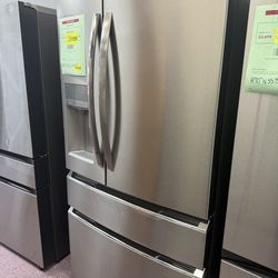 Refrigerator, Frigidaire 36” Wide fridge