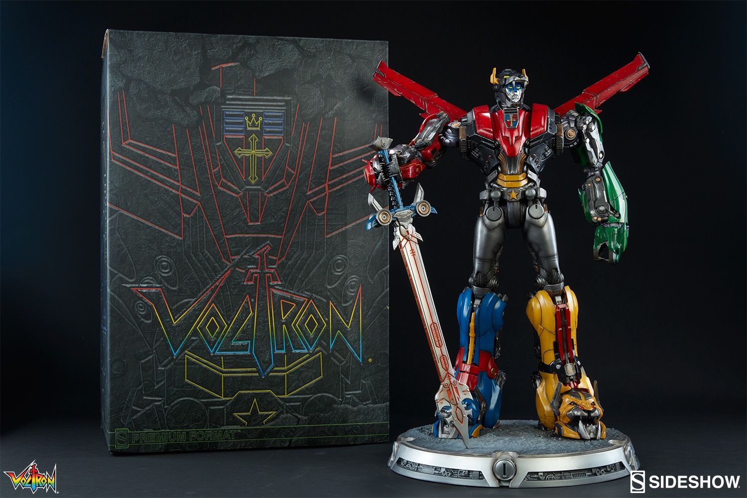 Sideshow Exclusive VOLTRON MAQUETTE STATUE - Transformers