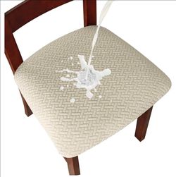 Waterproof Seat Covers for Dining Room Chair Cover Set of 6
Pet Hair And Stain Protection,Stretch Kitchen Chair Covers,Removable Chair Protector, Stay