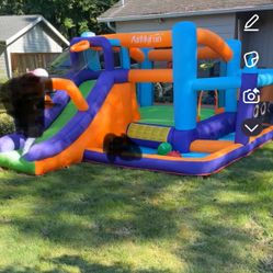 Bouncy House With Blower