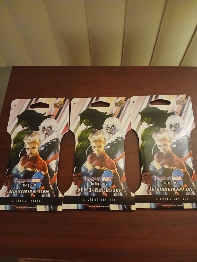 Women Of Marvel Trading Cards