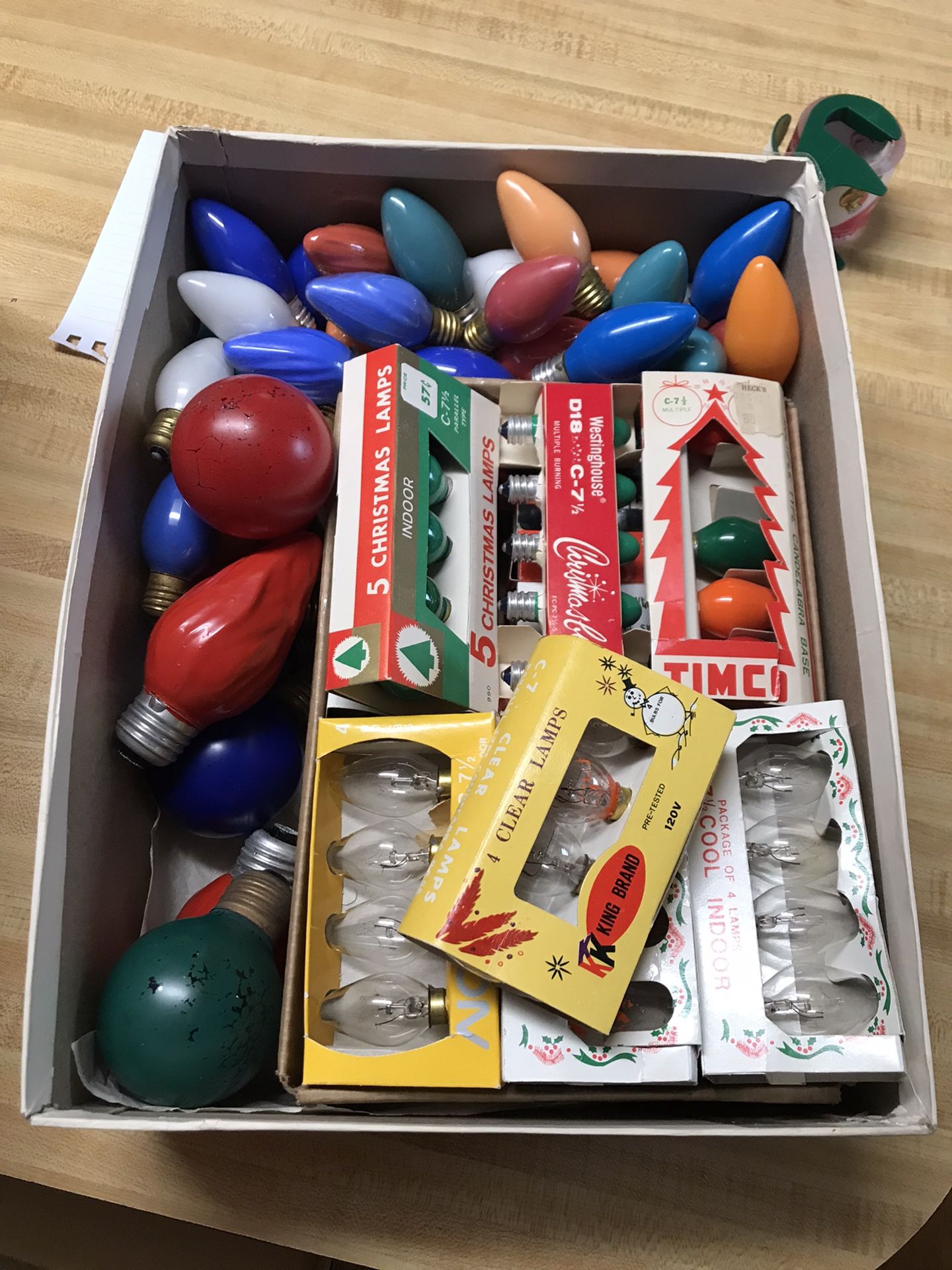 Christmas Bulbs Vintage