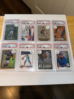 PSA Graded Sports Cards (Basketball, Football, Baseball)