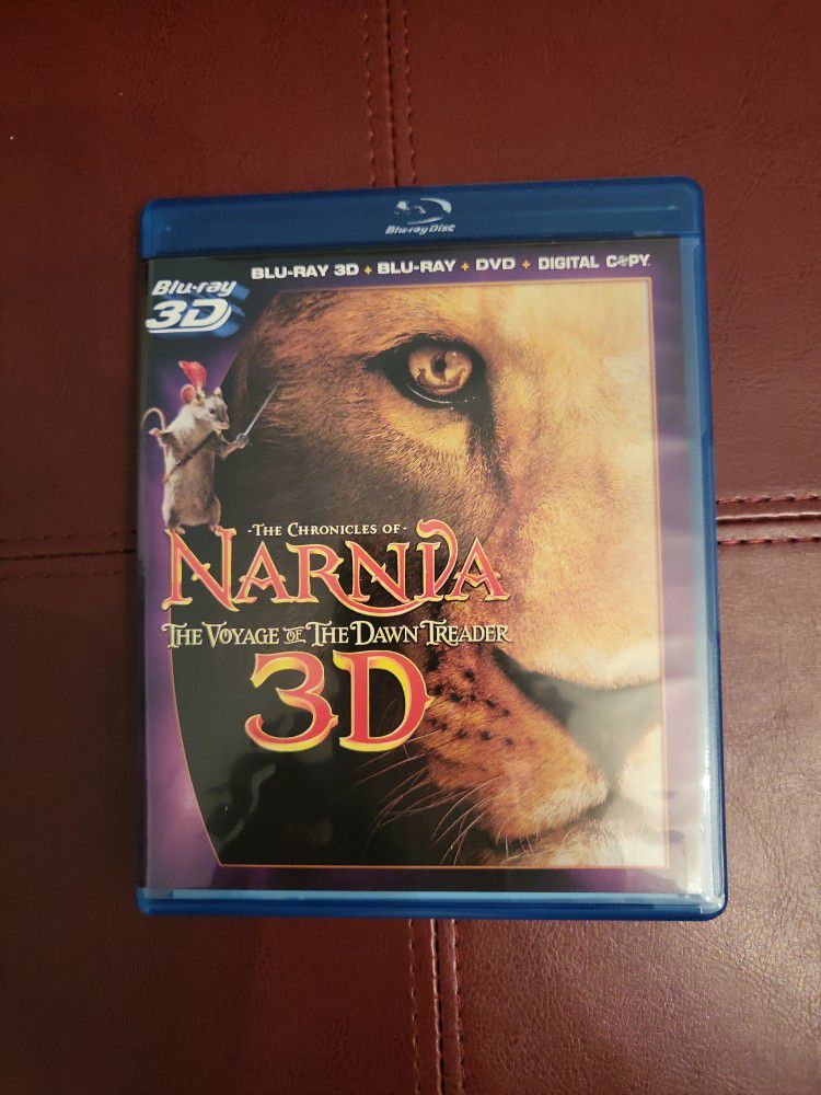 The Chronicles Of Narnia The Voyage Of The Daen Treader 3D Blu-ray,  Blu-ray + DVD 