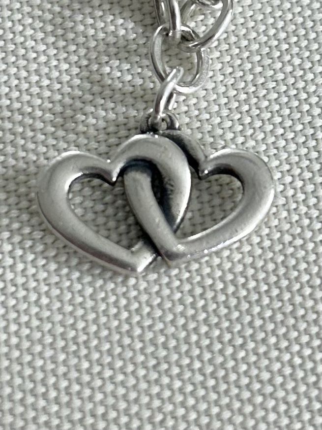 James Avery Double Heart Charm