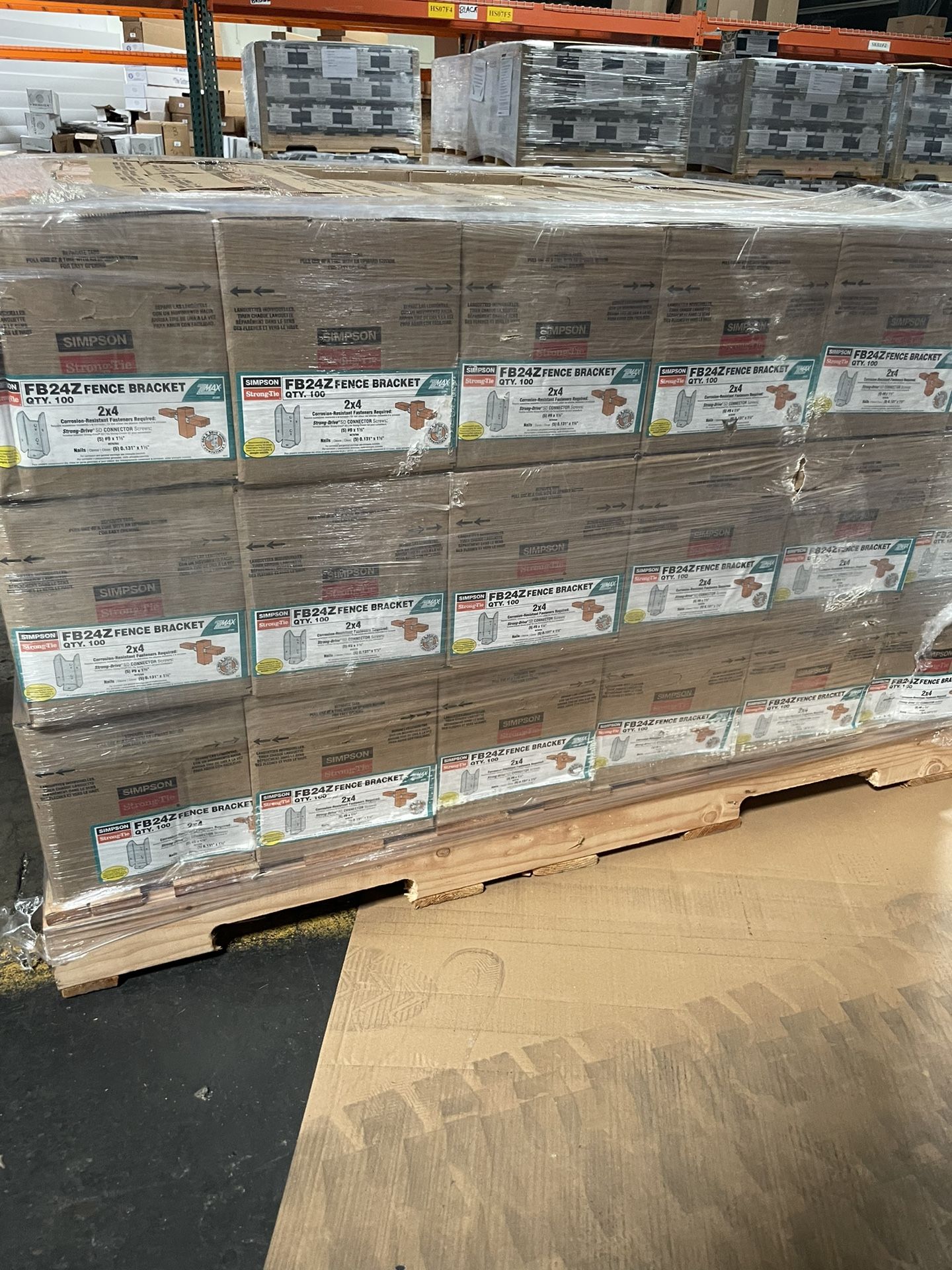 FB24Z Fence Brackets For Sale! Simpson Strong Tie