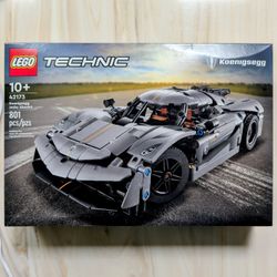 NEW LEGO Technic Koenigsegg Jesko Absolut Grey (42173) - Sealed