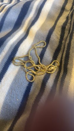 Gold necklace