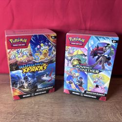 Pokemon Surging Sparks / Journey Together Booster Bundle 
