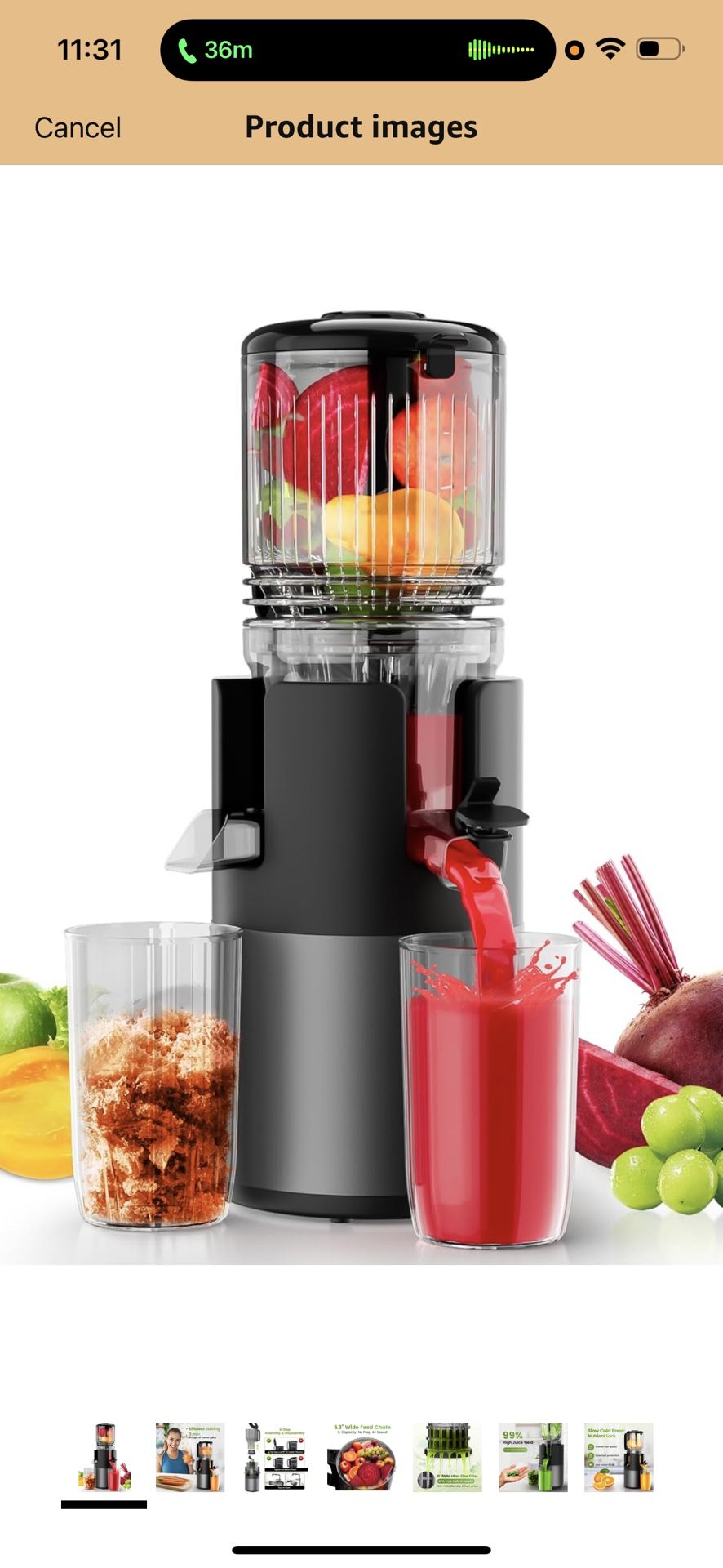 Press Juicer Machine