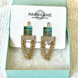 PARK LÅNE Fancy Rhinestone Earings