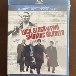 Brand New Unopened Blu Ray of Lack Stock and Two Smoking Barrels