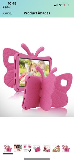 Cute Butterfly Fire HD 10 Tablet Case