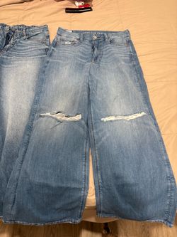 3 pairs of American Eagle Jeans