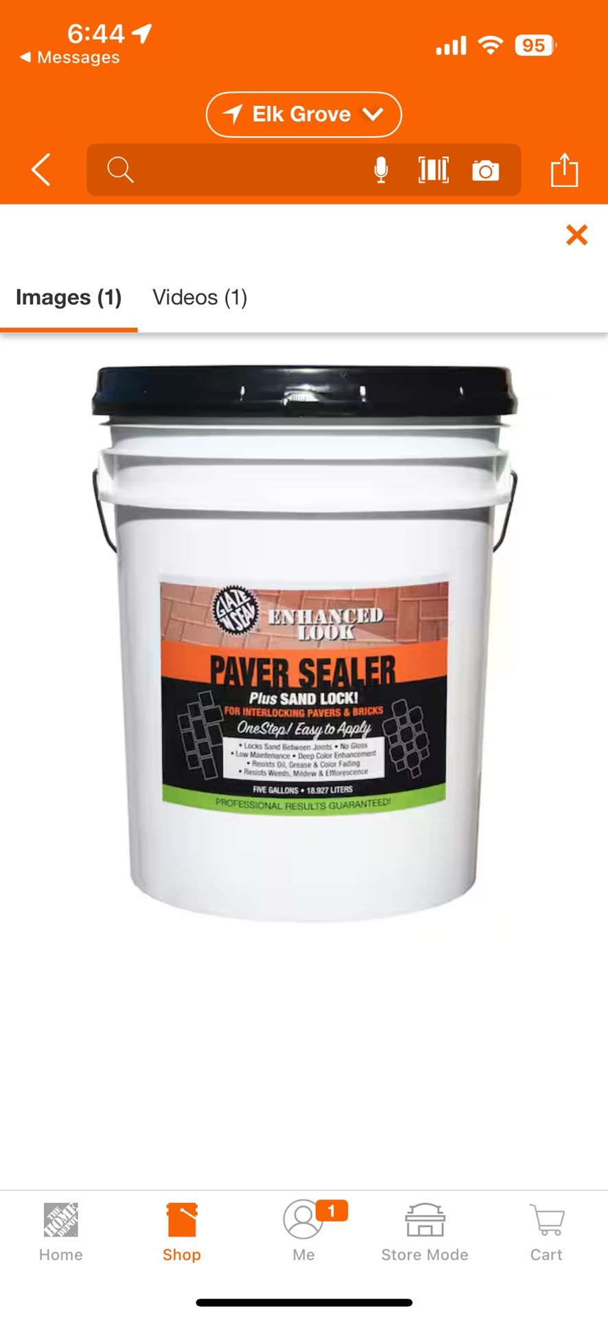 Brand New Glaze And Seal 5 Gallons