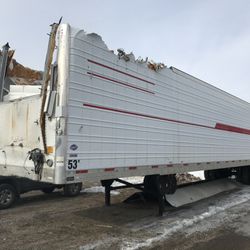 2012 Utility Reefer Trailer For Parts Or For Rebuilders 