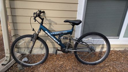 24" Bike with full suspension - Peugeot